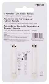 Landscapers Select GC540*23L Tap Adapter, Female Threaded, Plastic, Black, For: Quick Connector