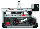 Skilsaw SPT99T-01 Portable Worm Drive Table Saw, 120 VAC, 15 A, 8-1/4 in Dia Blade, 5/8 in Arbor, 5300 rpm Speed