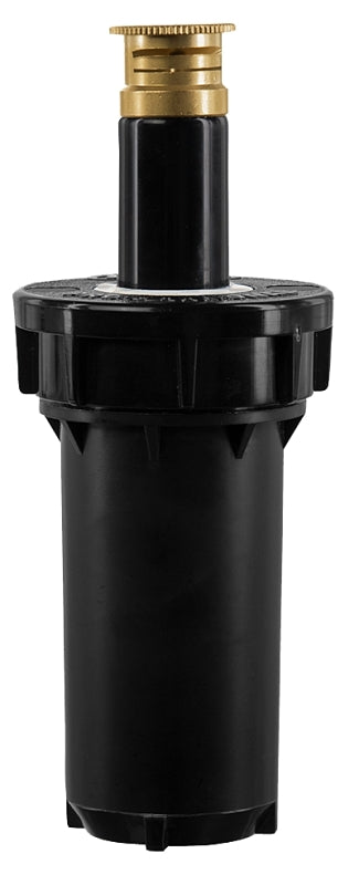 Orbit 80324 Pressure Regulated Spray Head, Half-Circle, 1.23 gpm, 1/2 in Connection, FPT, 2 in H Pop-Up, 10 to 15 ft
