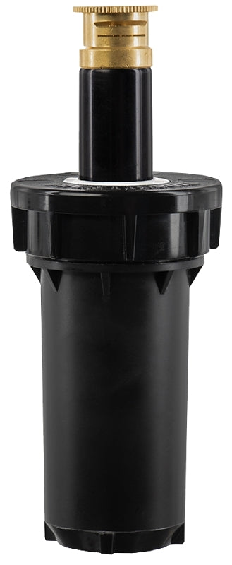 Orbit 80329 Pressure Regulated Spray Head, Quarter-Circle, 2.4 gpm, 1/2 in Connection, FPT, 2 in H Pop-Up, 10 to 15 ft