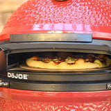 Kamado Joe DoJOE KJ-DJ Pizza Oven Attachment, Cast Aluminum/Ceramic, Black, For: Kamado Joe Classic Grill