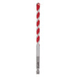Milwaukee 48-20-9016 Drill Bit, 5/16 in Dia, 6 in OAL, Wide Flute, 1/4 in Dia Shank, 3-Flat Shank