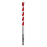 Milwaukee 48-20-9016 Drill Bit, 5/16 in Dia, 6 in OAL, Wide Flute, 1/4 in Dia Shank, 3-Flat Shank