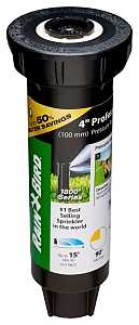 Rain Bird 1804QDSP25 Pressure Regulated Pop-Up Sprinkler, Part-Circle, 0.92 gpm, 1/2 in Connection, FNPT, 4 in H Pop-Up