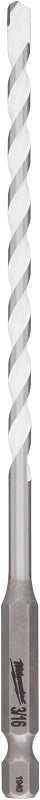 Milwaukee SHOCKWAVE 48-20-8884 Drill Bit, 3/16 in Dia, 6 in OAL, Multi-Material, Twist Flute, 1/4 in Dia Shank, Pack of 3