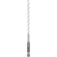 Milwaukee SHOCKWAVE 48-20-8884 Drill Bit, 3/16 in Dia, 6 in OAL, Multi-Material, Twist Flute, 1/4 in Dia Shank, Pack of 3