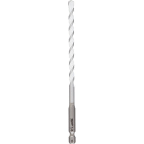 Milwaukee SHOCKWAVE 48-20-8886 Drill Bit, 1/4 in Dia, 6 in OAL, Multi-Material, Twist Flute, 1/4 in Dia Shank, Pack of 3