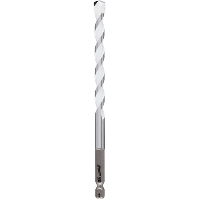 Milwaukee SHOCKWAVE 48-20-8888 Drill Bit, 5/16 in Dia, 6 in OAL, Multi-Material, Twist Flute, 1/4 in Dia Shank, Pack of 3