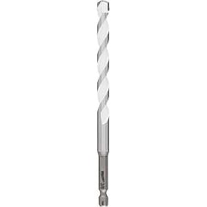 Milwaukee SHOCKWAVE 48-20-8890 Drill Bit, 3/8 in Dia, 6 in OAL, Multi-Material, Twist Flute, 1/4 in Dia Shank