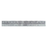 General 6 in. L X 3/4 in. W Stainless Steel Precision Pocket Rule Metric