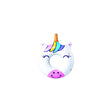Big Mouth BMPF0172 Vinyl Pool Float, Unicorn Face, Pack of 4