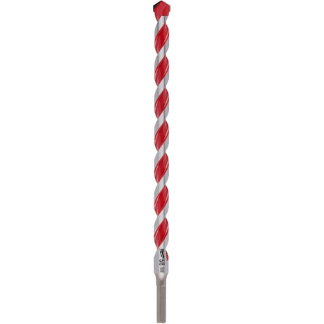 Milwaukee 48-20-9041 Drill Bit, 5/8 in Dia, 12 in OAL, Wide Flute, 3/8 in Dia Shank, 3-Flat Shank