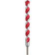 Milwaukee 48-20-9054 Drill Bit, 1 in Dia, 12 in OAL, Wide Flute, 3/8 in Dia Shank, 3-Flat Shank