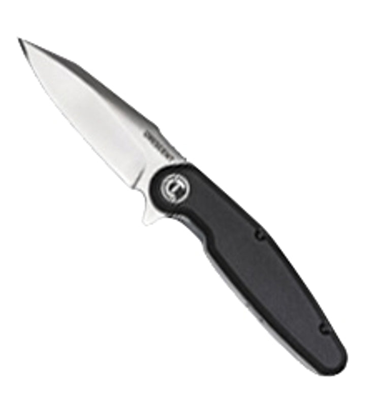 Crescent CPK350C Pocket Knife, 3-1/2 in L Blade, 1 in W Blade, Stainless Steel Blade, Ergonomic, Straight Handle
