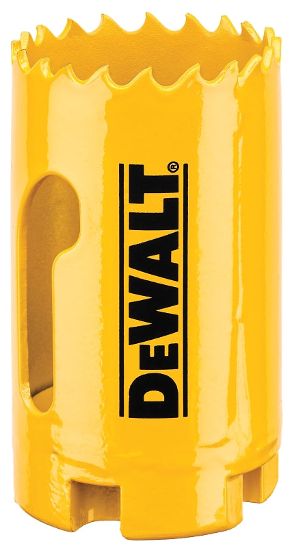 DEWALT DAH180020 Hole Saw, 1-1/4 in Dia, 1-3/4 in D Cutting, 5/8-18 Arbor, 4/5 TPI, HSS Cutting Edge