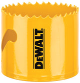 DEWALT DAH180040 Hole Saw, 2-1/2 in Dia, 1-3/4 in D Cutting, 5/8-18 Arbor, 4/5 TPI, HSS Cutting Edge