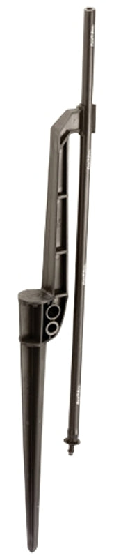 Rain Bird MWSTK-1S Adjustable Staked Riser, 18 in L, Poly, Black
