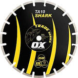 OX TRADE TA10 OX-TA10-14 Blade, 14 in Dia, 1 to 20 mm Arbor, Segmented Rim