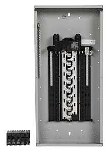 Siemens SN Series SN3048B1200P1 Assembled Load Center, 200 A, 30-Space, 48-Circuit, Main Breaker, Plug-On Neutral, 1/PK