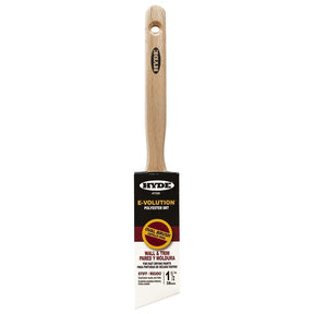 Hyde 47320 Paint Brush, Oval, Stiff Brush, 1-1/2 in L Bristle, Polyester Bristle, 6/PK