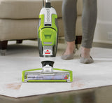 Bissell CrossWave 4111 Wet and Dry Vacuum, 28 oz, Pleated, Chacha Lime/Titanium/White