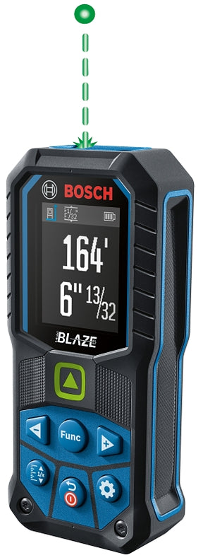 Bosch BLAZE GLM165-25G Laser Measure, 165 ft Measuring Range