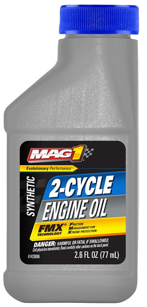 Mag 1 MAG63119 2-Cycle Full Synthetic Engine Oil, 2.6 oz Bottle, 12/PK, Pack of 12
