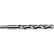 Irwin 73827 Jobber Drill Bit, 27/64 in Dia, 5-3/8 in OAL, Spiral Flute, 2-Flute, 27/64 in Dia Shank, Reduced Shank