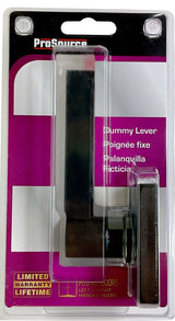 ProSource LS3X904YA000V24 Dummy Lever, Matte Black, Lever Handle, Metal, Residential, 3 Grade