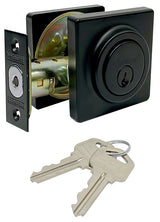 ProSource DD9 Series DD9X91-SP5V24 Deadbolt, 3 Grade, Brass Key Key, Metal, Matte Black, 2-3/8, 2-3/4 in Backset, Pack of 3