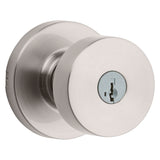 Kwikset Signature Series 740PSK RDT 15 SMT Entry Knob Set, Knob Handle, Satin Nickel, Zinc, KW1, SC1 Keyway, AAA Grade