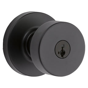 Kwikset Signature Series 740PSK RDT 514 SMT Entry Knob Set, Knob Handle, Matte, Zinc, KW1, SC1 Keyway, Residential
