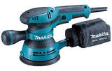 Makita BO5041K Series Random Orbit Sander, Includes: (1) 166078-4 Dust Bag, (1) 416063-0 Dust Bag Nozzle, (1) Tool Case
