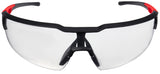 Milwaukee 48-73-2012 Safety Glasses, Unisex, Anti-Fog, Scratch-Resistant Lens, Polycarbonate Lens, Plastic Frame