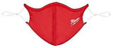 Milwaukee 48-73-4227 2-Layer Face Mask, One-Size Mask, Red, 1/PK