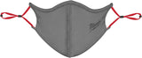 Milwaukee 48-73-4230 2-Layer Face Mask, One-Size Mask, Gray, Nylon/Polyester/Spandex Facepiece, Moisture Resist, 1/PK