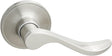 Schlage J Series J10VSEV619 Passage Lever, Mechanical Lock, Satin Nickel, Metal, Residential, 3 Grade, ADA Compliant