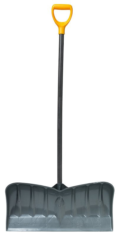 Garant GIPP26KDU Snow Pusher, 26 in W Blade, Polypropylene Blade, Gray