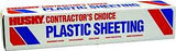 Poly-America CF01512-200C Painter's Sheeting, 1-1/2 mil Thick, 200 ft L, 12 ft W, Clear