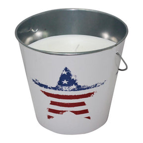 Patio Essentials Citronella Bucket Candle For Mosquitoes/Other Flying Insects 18 oz, Pack of 6