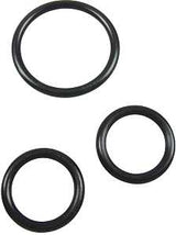 Danco MO-5 Series 80502 Cartridge Repair Kit, Rubber, Black, Pack of 3