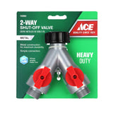 Ace 3/4 in. Metal Threaded Female/Male 2-Way Shut-off Valve