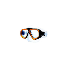 Aqua Pro DPM14387S3 Vega Dive Mask, Black/Orange