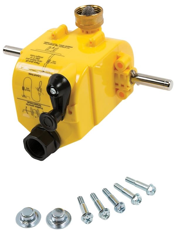 Gilmour Mfg 873764-1010 Motor Assembly with Shut-Off, Plastic, Yellow