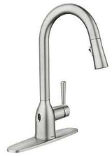 Moen Adler Series 87233SRS Kitchen Faucet, 1.5 gpm, 1-Handle, 1-Faucet Hole, Polymer/Stainless Steel