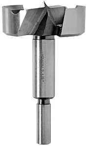 Irwin 1966937/42930 Forstner Bit, 1-7/8 in Dia, 3-1/2 in OAL, 1-Flute, 3/8 in Dia Shank, Reduced Shank