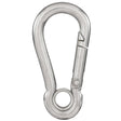 National Hardware N100-359 Interlocking Spring Snap, 5/16 in, 400 lb Working Load, 316 Grade, Stainless Steel/Steel