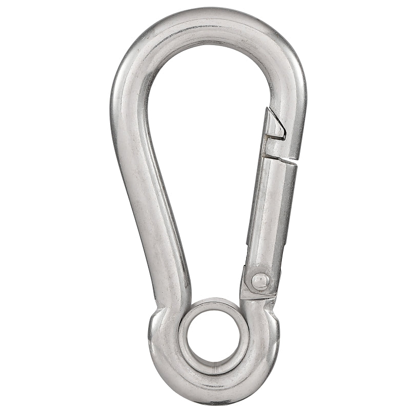 National Hardware N100-359 Interlocking Spring Snap, 5/16 in, 400 lb Working Load, 316 Grade, Stainless Steel/Steel