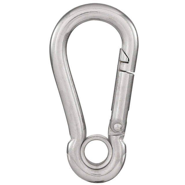 National Hardware N100-359 Interlocking Spring Snap, 5/16 in, 400 lb Working Load, 316 Grade, Stainless Steel/Steel