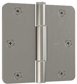 National Hardware N830-450 Door Hinge, 3-1/2 in H Door Leaf, 3/32 in Thick Door Leaf, 3-1/2 in H Frame Leaf, Steel